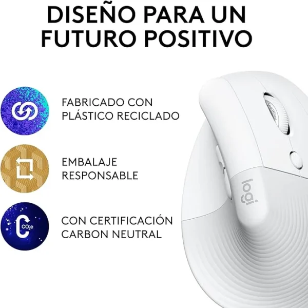 Ratón Logitech Lift Ergonómico Vertical - Imagen 3