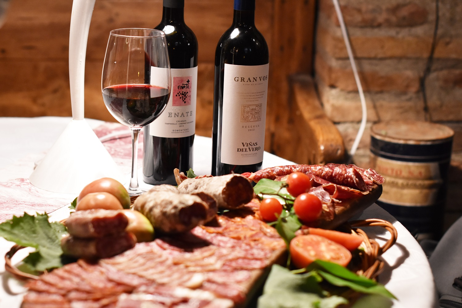 Vino y gastronomía del Somontano